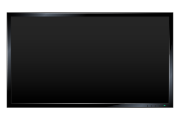 Download Tv Screen Blank Mockup. Realistic Black - Blank mockup Collection