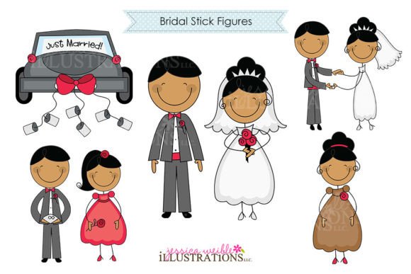 Download Bridal Stick Figures - Bridal Collection