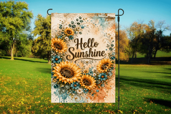 Download Hello Sunshine Garden Flag - Garden flag Collection